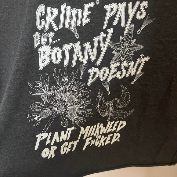 long sleeve cropped tee - Picture 2 of 4